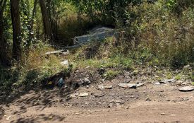 На під’їзді до полігону ТПВ у Житомирі виявили нові місця несанкціонованого складування відходів