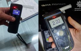 За серпень поліцейські Житомирщини задокументували 389 водіїв з ознаками сп’яніння.