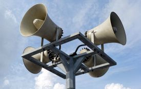 До уваги житомирян: у  зв'язку із тестуванням системи оповіщення можливе увімкнення сирени в районі Монумента Слави