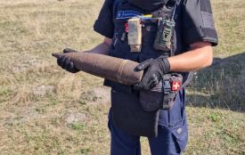 Сапери ДСНС знищили боєприпас часів Другої світової війни, який знайшли місцеві  у лісовому масиві поблизу с. Березівка