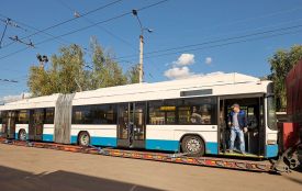 До Житомира прибули ще два тролейбуси зі Швейцарії