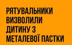 У Радомишлі рятувальники визволили ногу 7-річного хлопчика, яка застрягла у тренажері