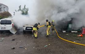 Ворог вдарив по автозаправці в передмісті Звягеля