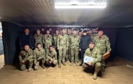 На фронт передали понад 70 відзнак, подяк та нагород від громади Житомира
