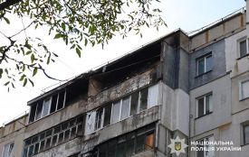 У Бердичеві поліцейські документують воєнний злочин армії рф