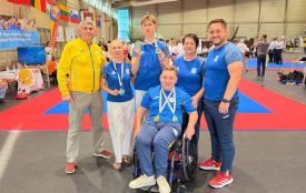 Житомирські спортсмени вибороли медалі на чемпіонаті світу з паракарате в Будапешті