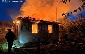 У Звягельському районі під час пожежі у власному будинку загинув 74-річний чоловік