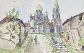 Хрестовоздвиженська церква в Житомирі: погляд із 1942 року