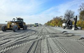 На Житомирщині триває будівництво нового мосту через річку Ібр