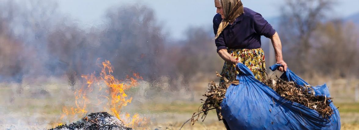 Ваш сусід палить листя: куди звертатися