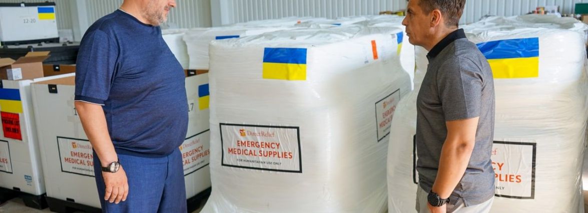 Житомирщина передала медичне спорядження для бійців 95-ки