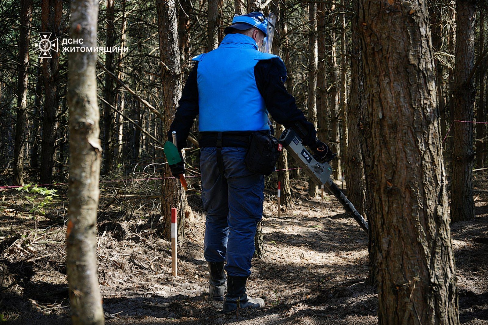 У Малинській  роботи з гуманітарного розмінування