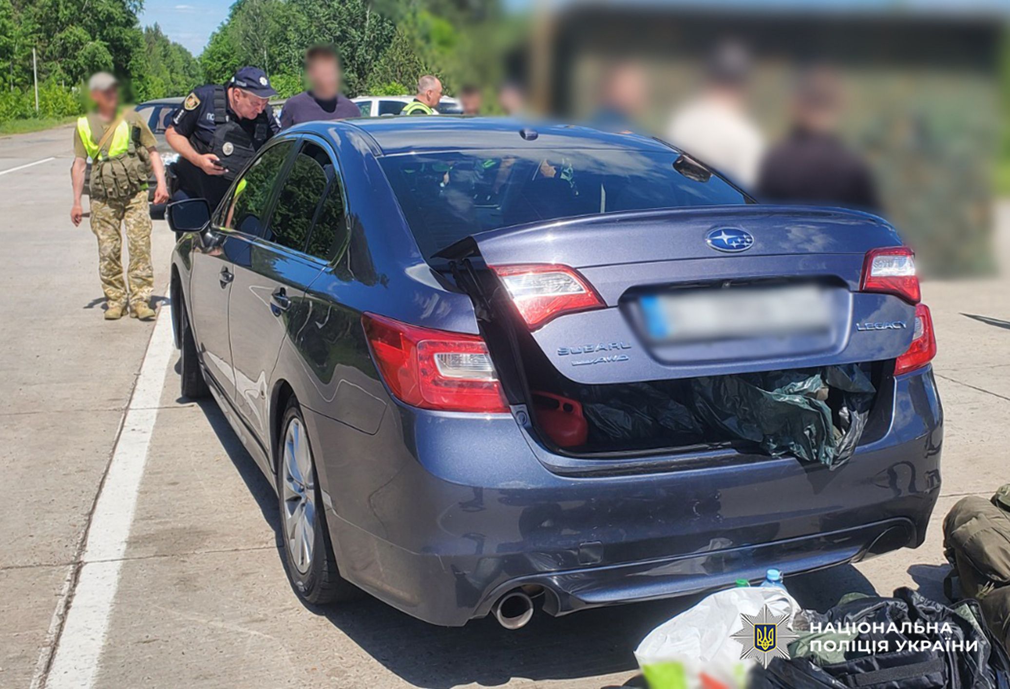 «Трансфер» до прикордоння: на Коростенщині поліцейські затримали підозрюваного в сприянні незаконному перетину кордону військовозобов’язаними