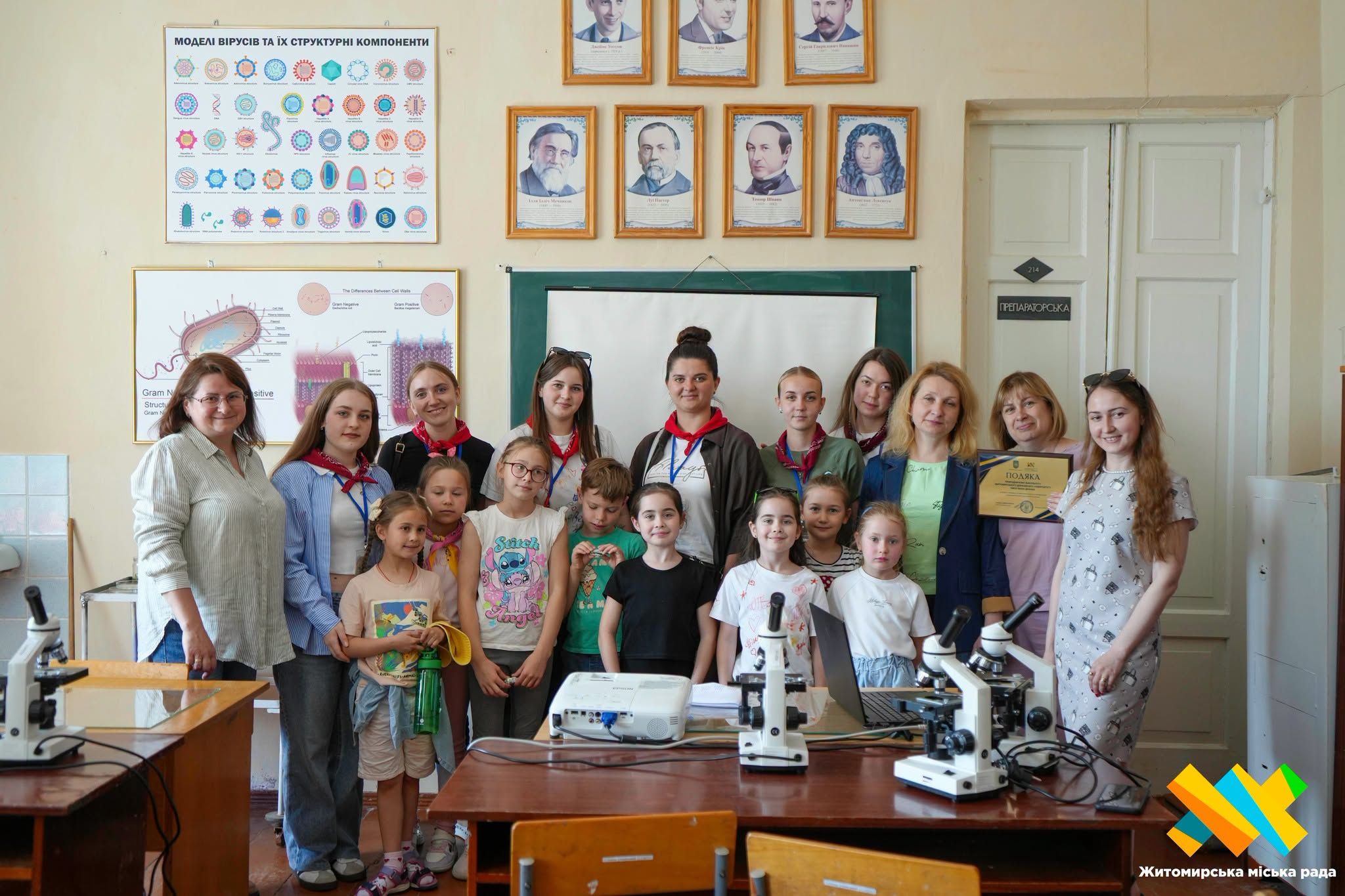 200 житомирських школярів взяли участь у проєкті «STEM пригода – природа за один день»