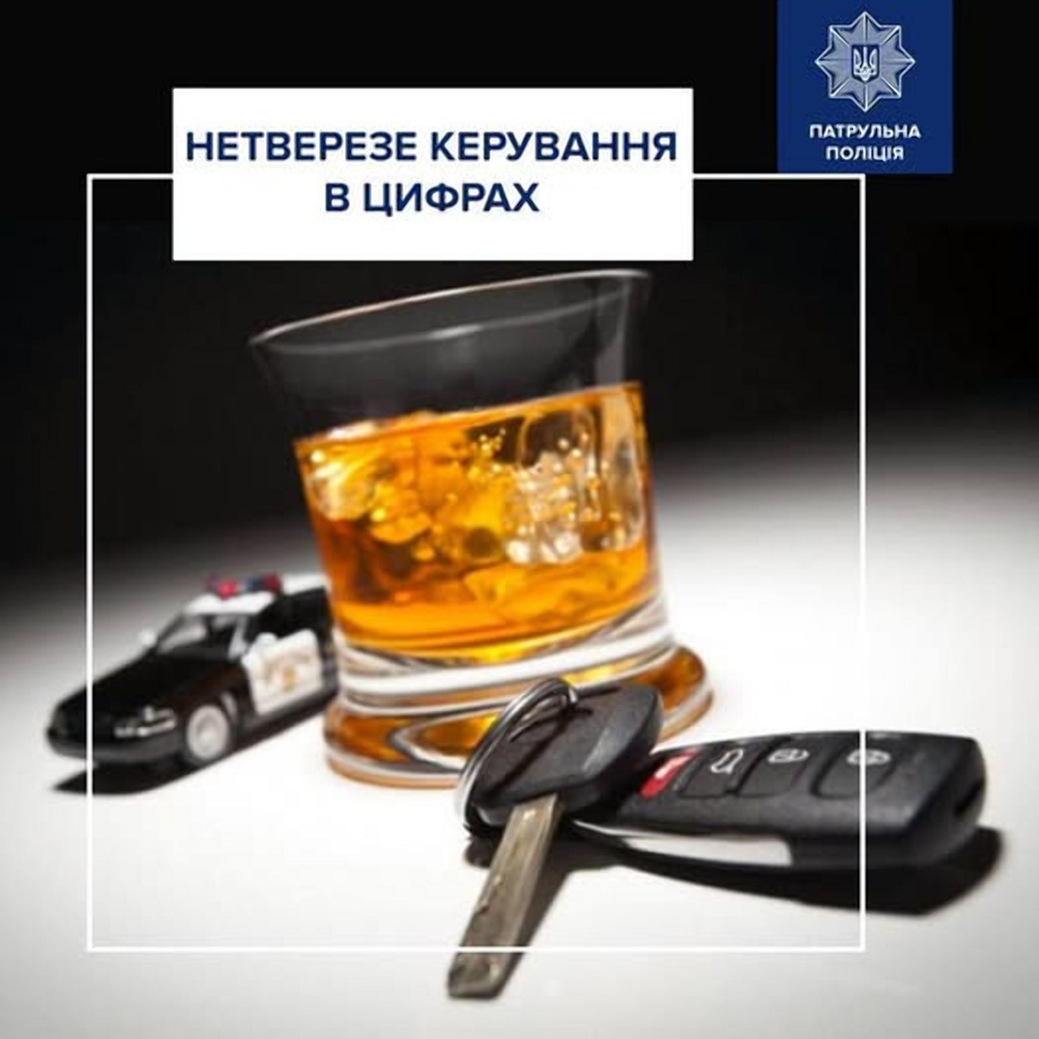 За 5 місяців поточного року поліцейські Житомирщини зафіксували  на водіїв з ознаками алкогольного або наркотичного сп'яніння