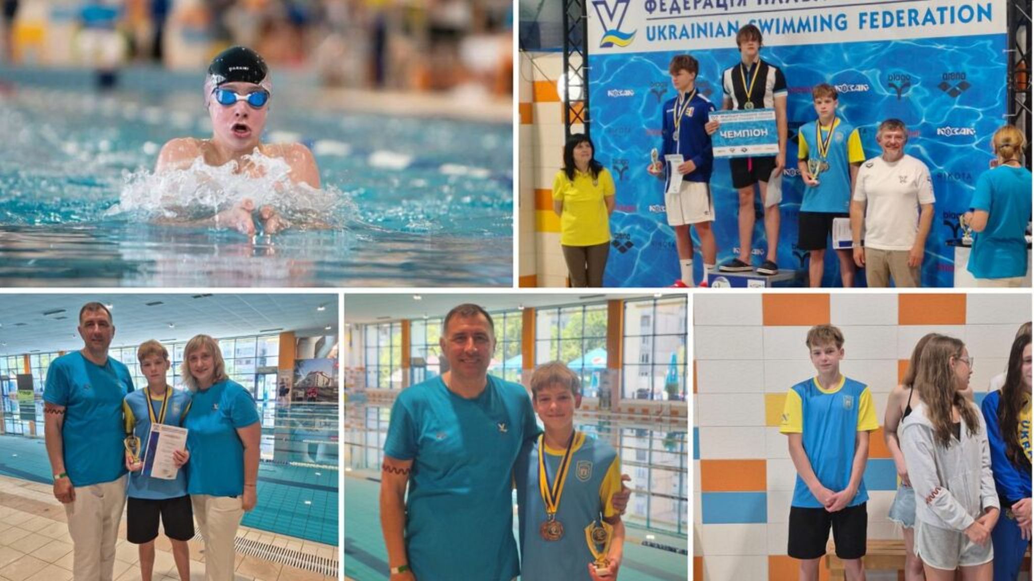 Спортсмен із Житомирщини Артем Котенко здобув медаль на чемпіонаті України з плавання