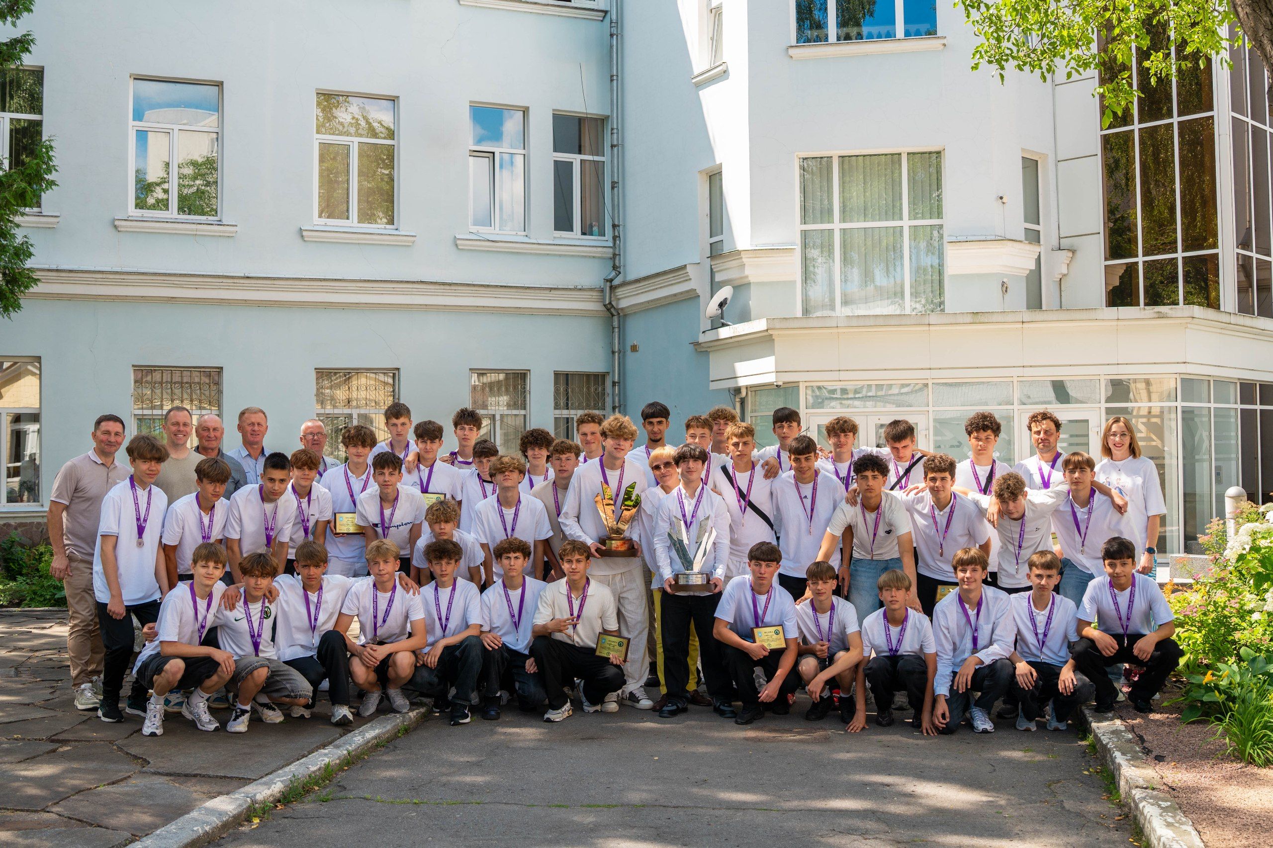 Футболісти СДЮСШОР «Полісся» здобули срібло та бронзу на Чемпіонаті України