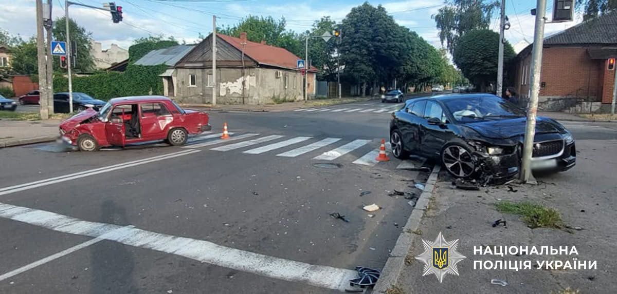 ДТП на перехресті Мазепи та травмовано 68-річного водія