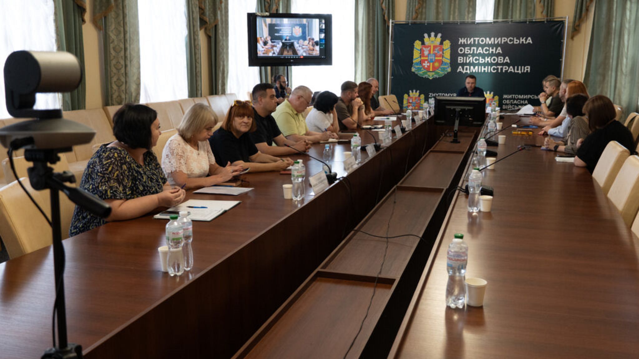 У Житомирській ОВА відбулося засідання Ради з питань внутрішньо переміщених осіб