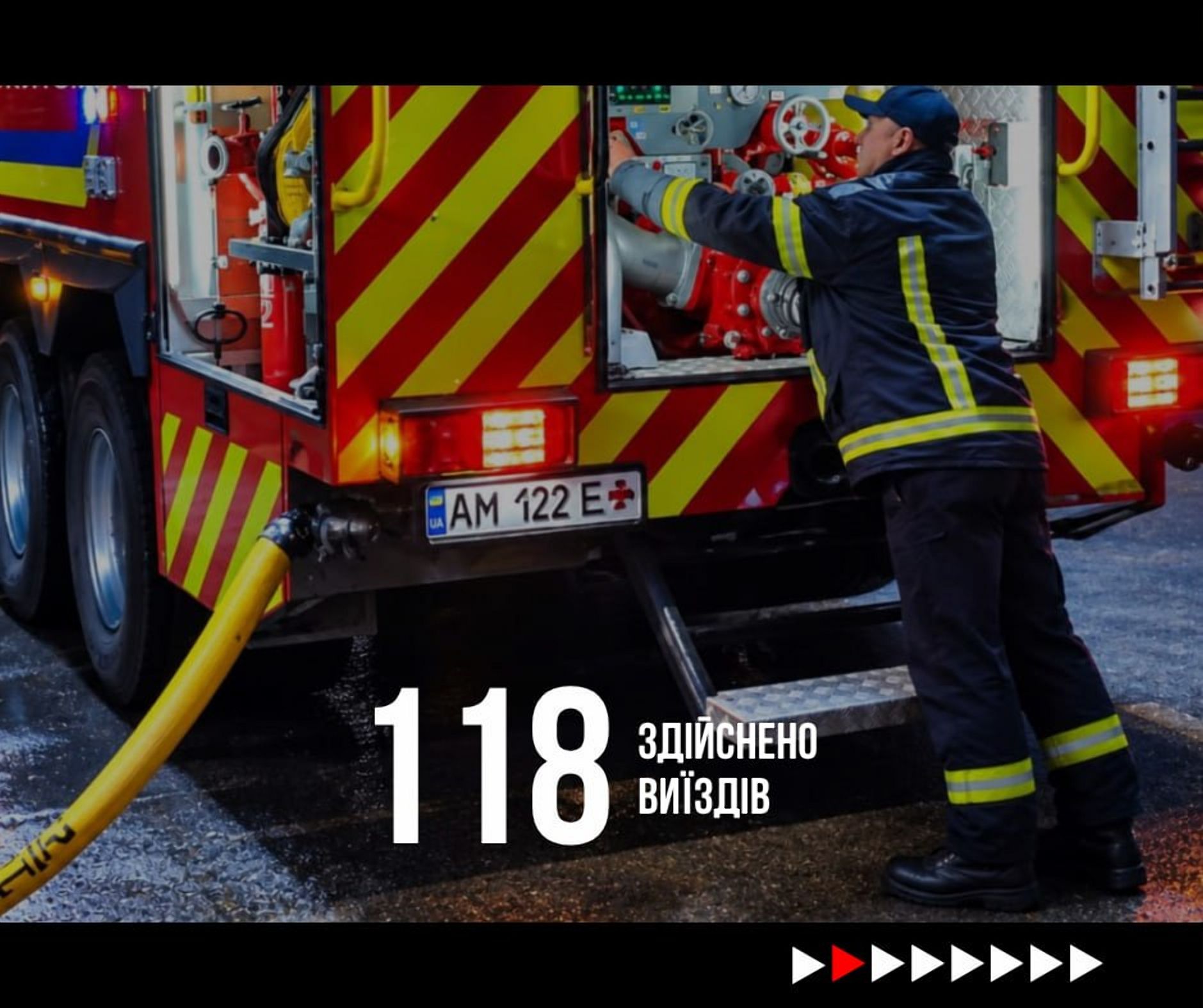 Надзвичайники Житомирщини 118 разів виїжджали на ліквідацію надзвичайних подій минулого тижня