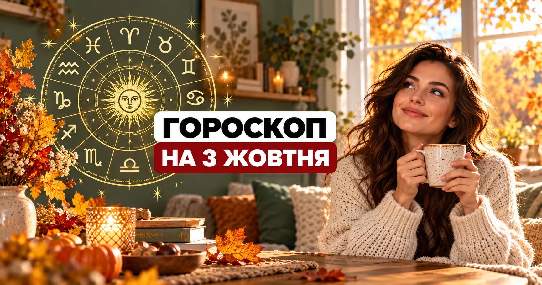 Гороскоп на 3 жовтня для всіх знаків Зодіаку