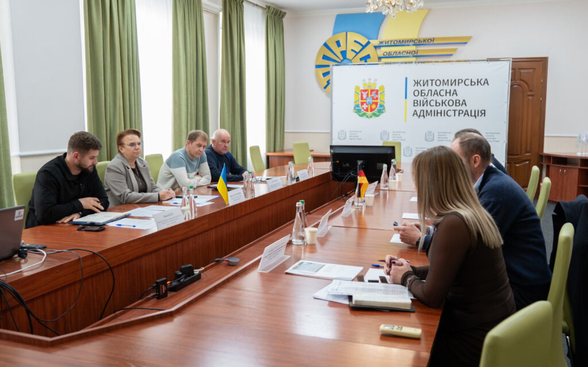 На Житомирщині обговорили подальший розвиток інвестиційного проєкту у сфері сонячної енергетики