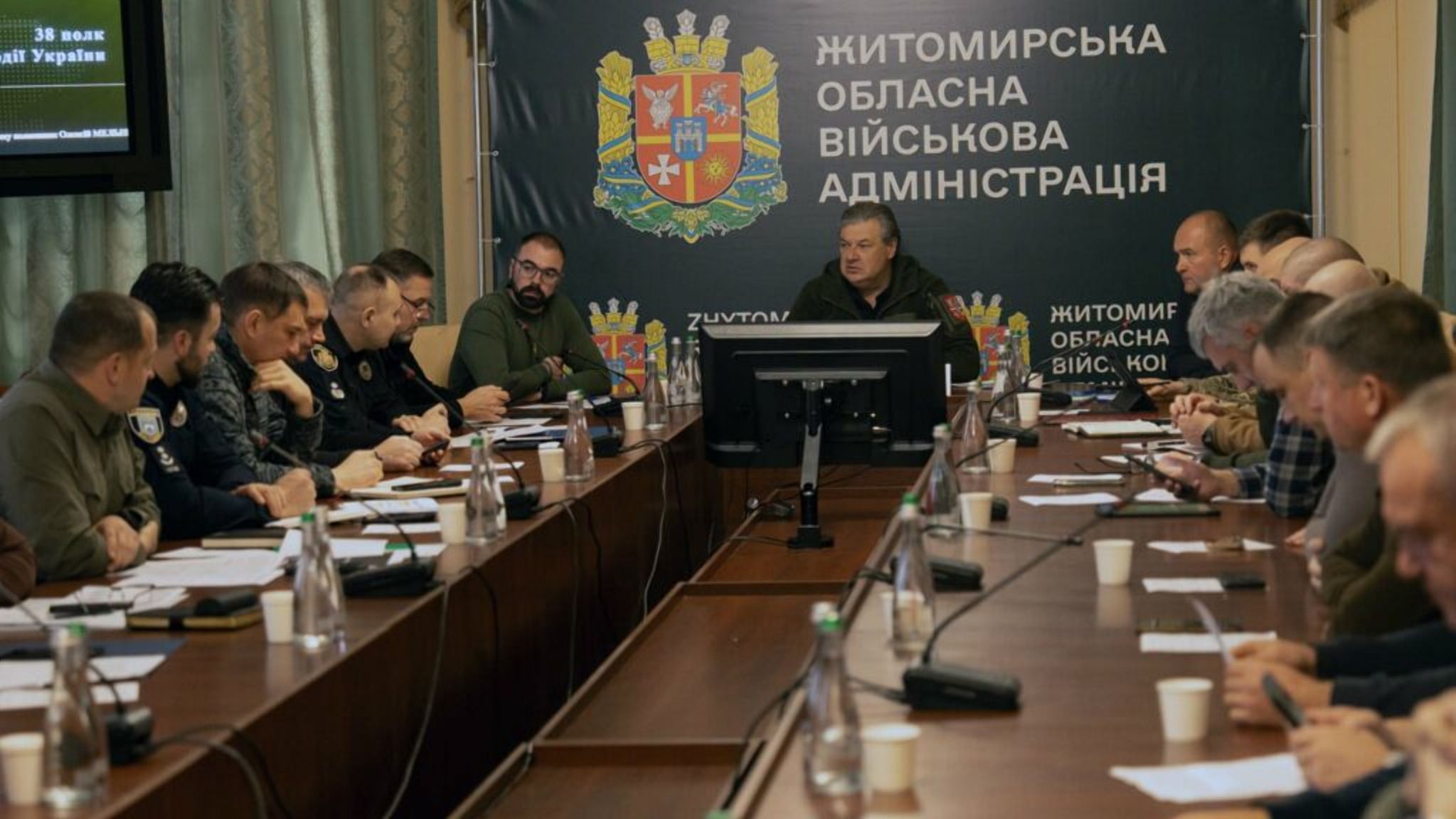 Віталій Бунечко провів засідання Ради оборони Житомирщини