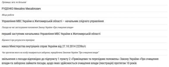У Житомирській міліції відбулась «люстрація»?, фото №3 на сайті 20minut.ua